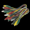 Sealey Jumper Test Lead Set 5 Pairs - 450mm 1