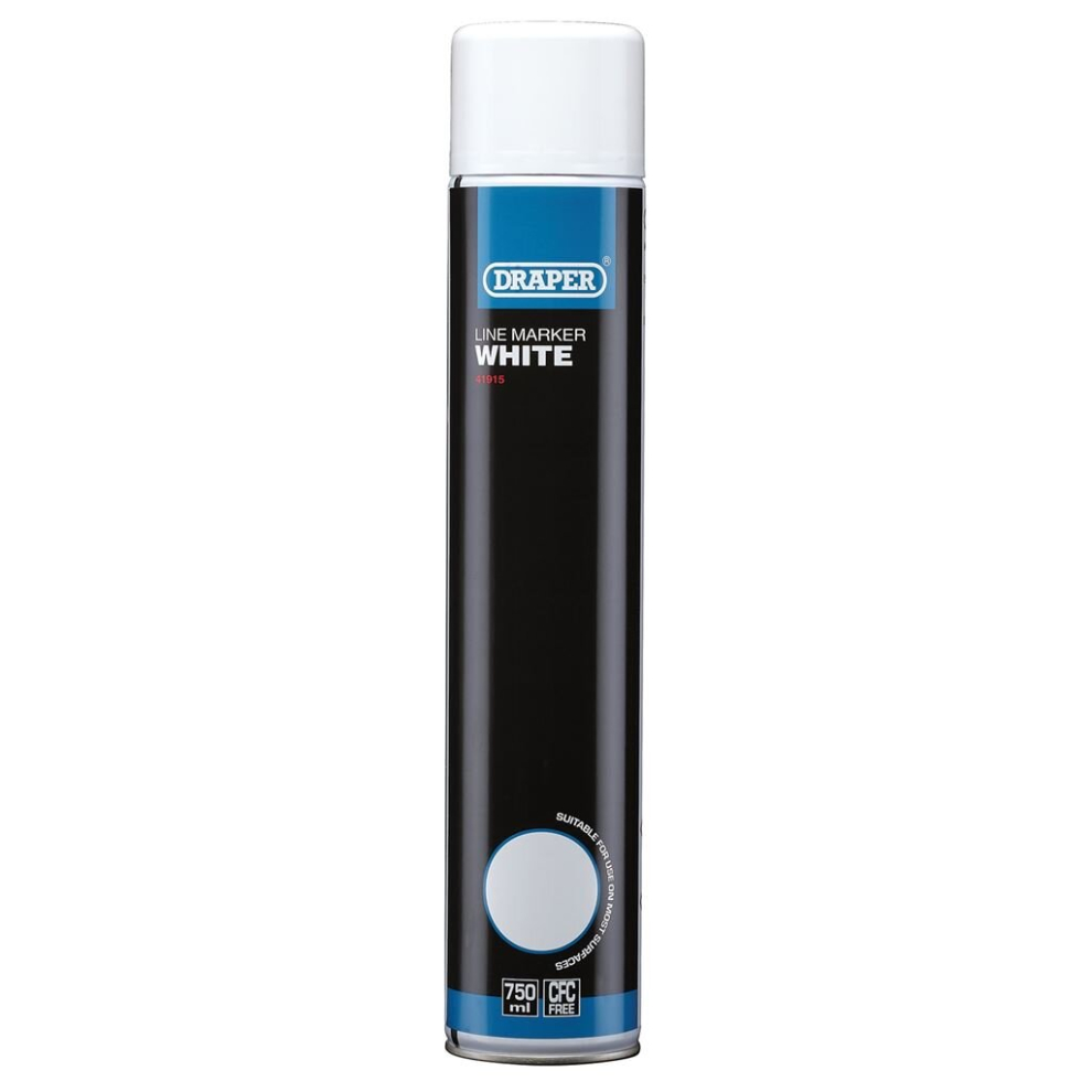 Line Marker Spray Paint, 750ml, White