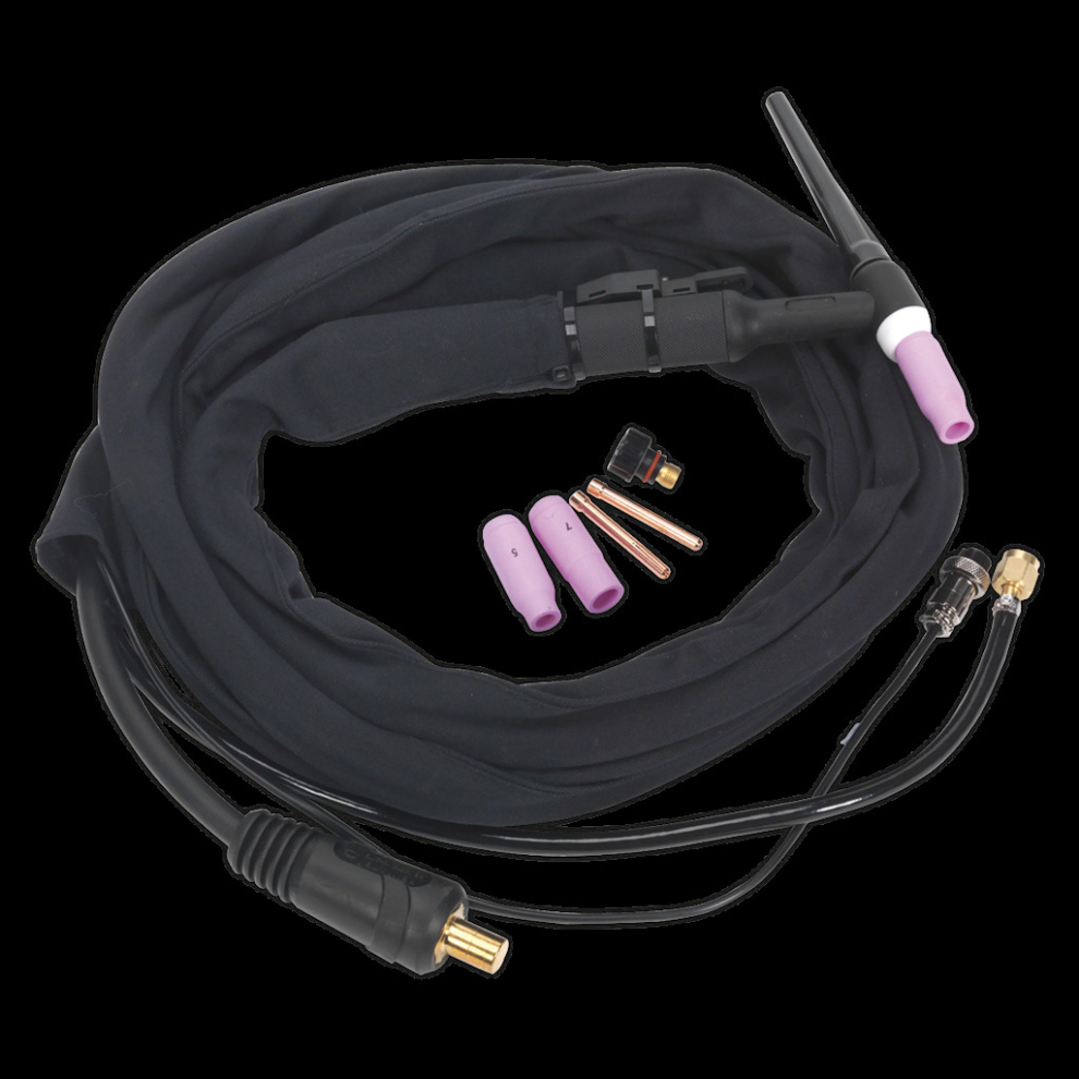 Inverter TIG Welding Torch 25mm² with Push-Button