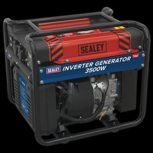 Sealey Inverter Generator 3500W 230V 4-Stroke Engine