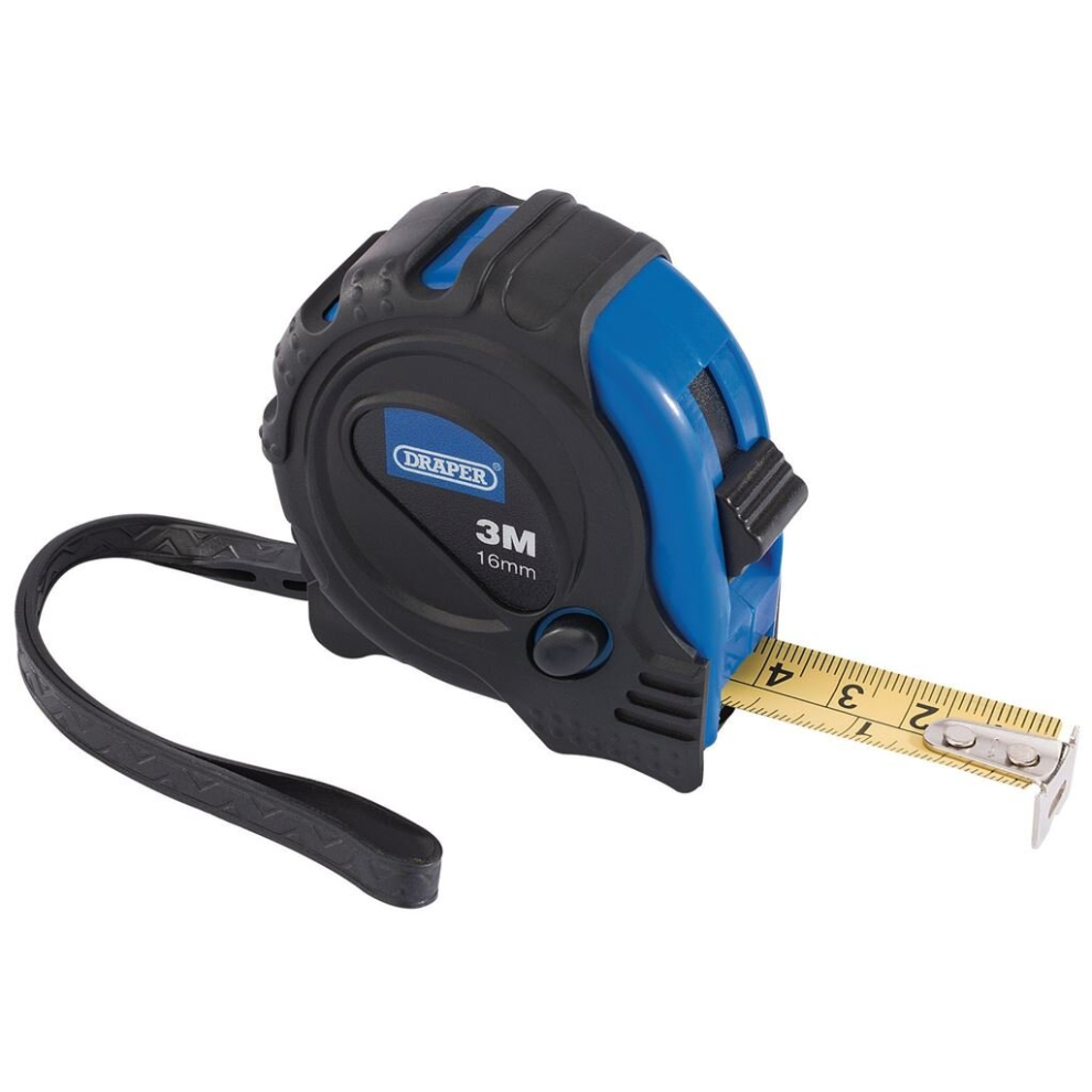Draper Measuring Tape, 3M/10Ft X 16Mm