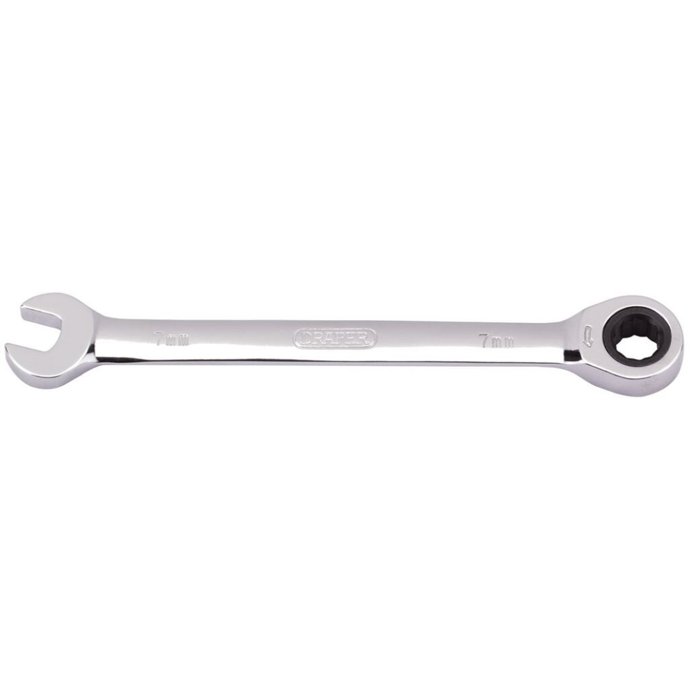 Metric Ratcheting Combination Spanner, 7Mm 5010559310043