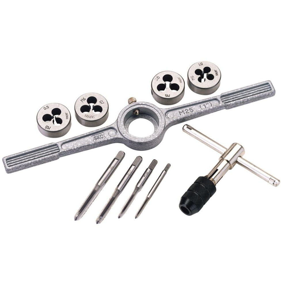 Metric Tap and Die Set (10 Piece)