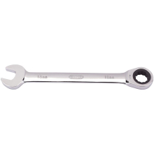 Metric Ratcheting Combination Spanner, 18mm