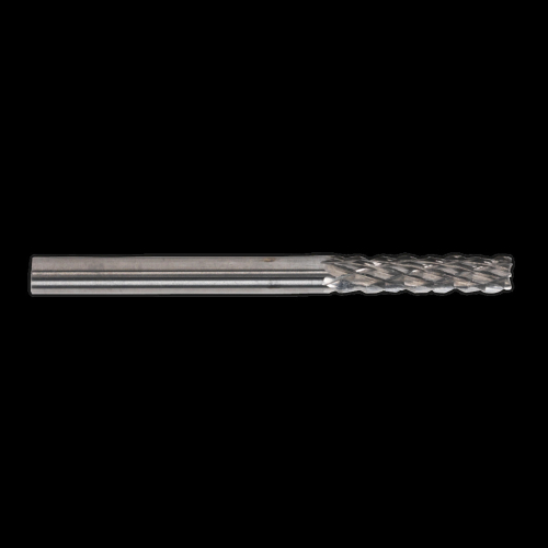 Sealey Micro Carbide Burr Cylinder with End Cutter 3mm Pack of 3