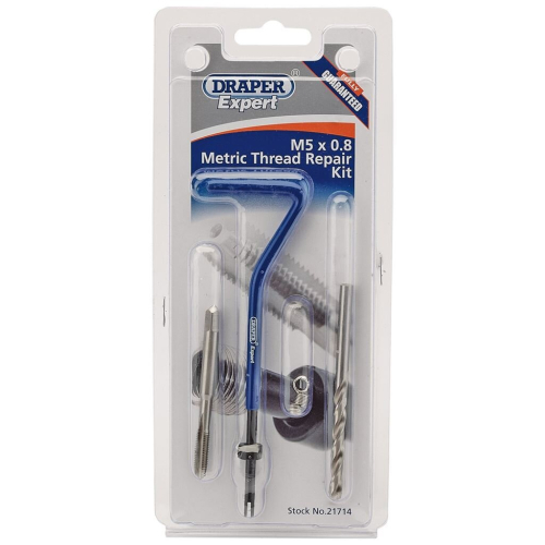 Draper Metric Thread Repair Kit, M5 x 0.8