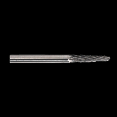Sealey Micro Carbide Burr Ball Nose Taper 3mm Pack of 3