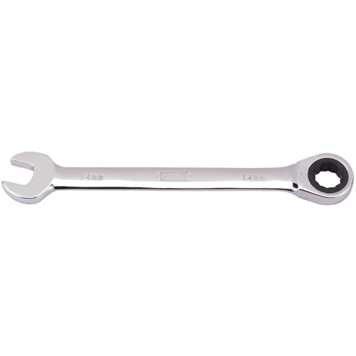 Draper Metric Ratcheting Combination Spanner, 14mm
