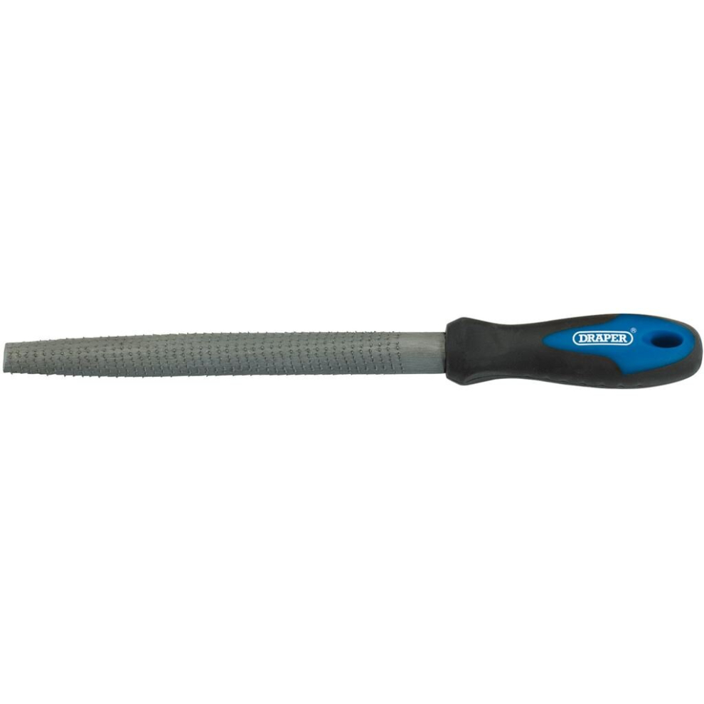 Soft Grip Engineer's Half Round Cabinet Rasp, 200Mm 5010559449583