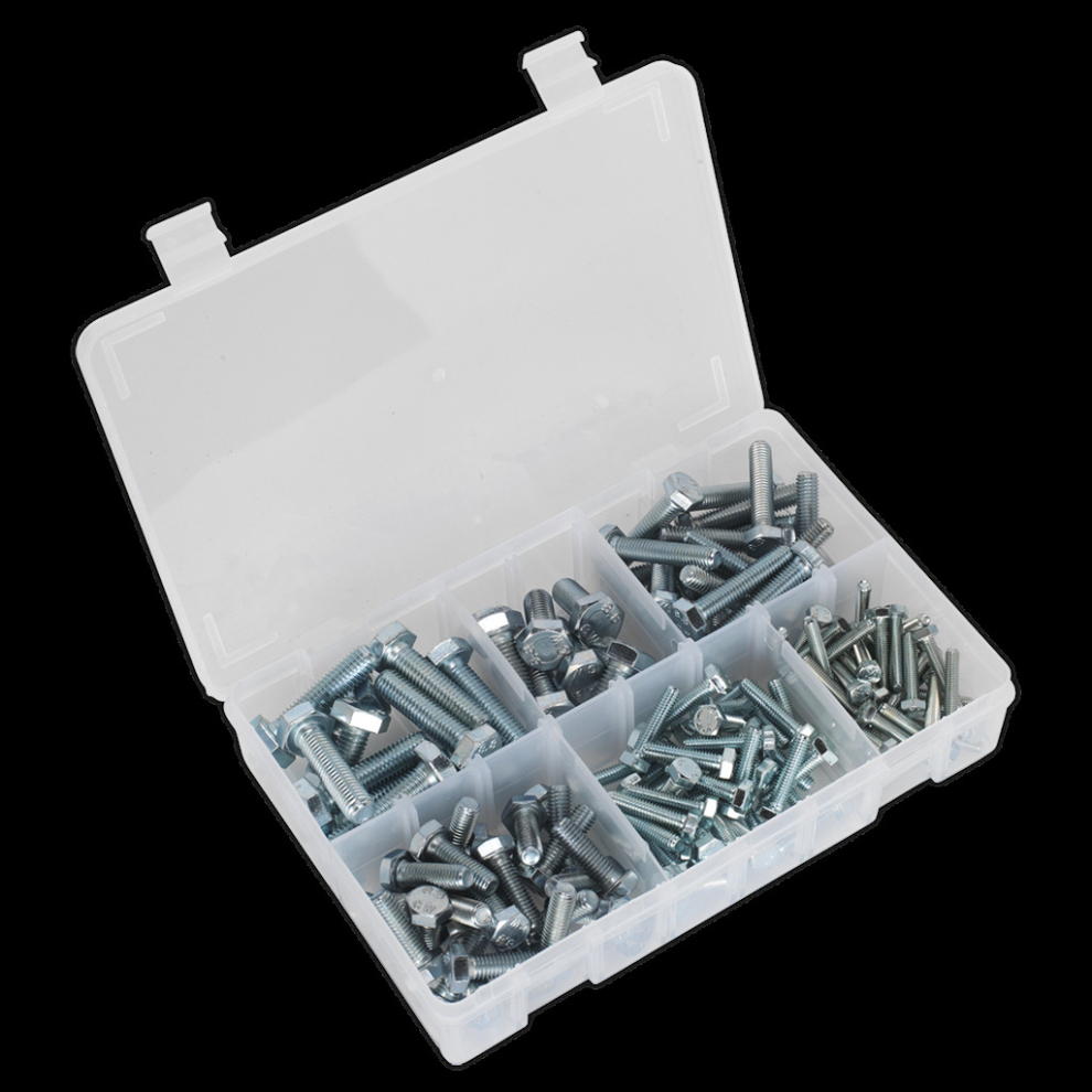 Sealey Setscrew Assortment 150Pc Metric M5-M10 High Tensile