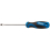 Draper Soft Grip Plain Slot Screwdriver, 5.0 x 100mm 1