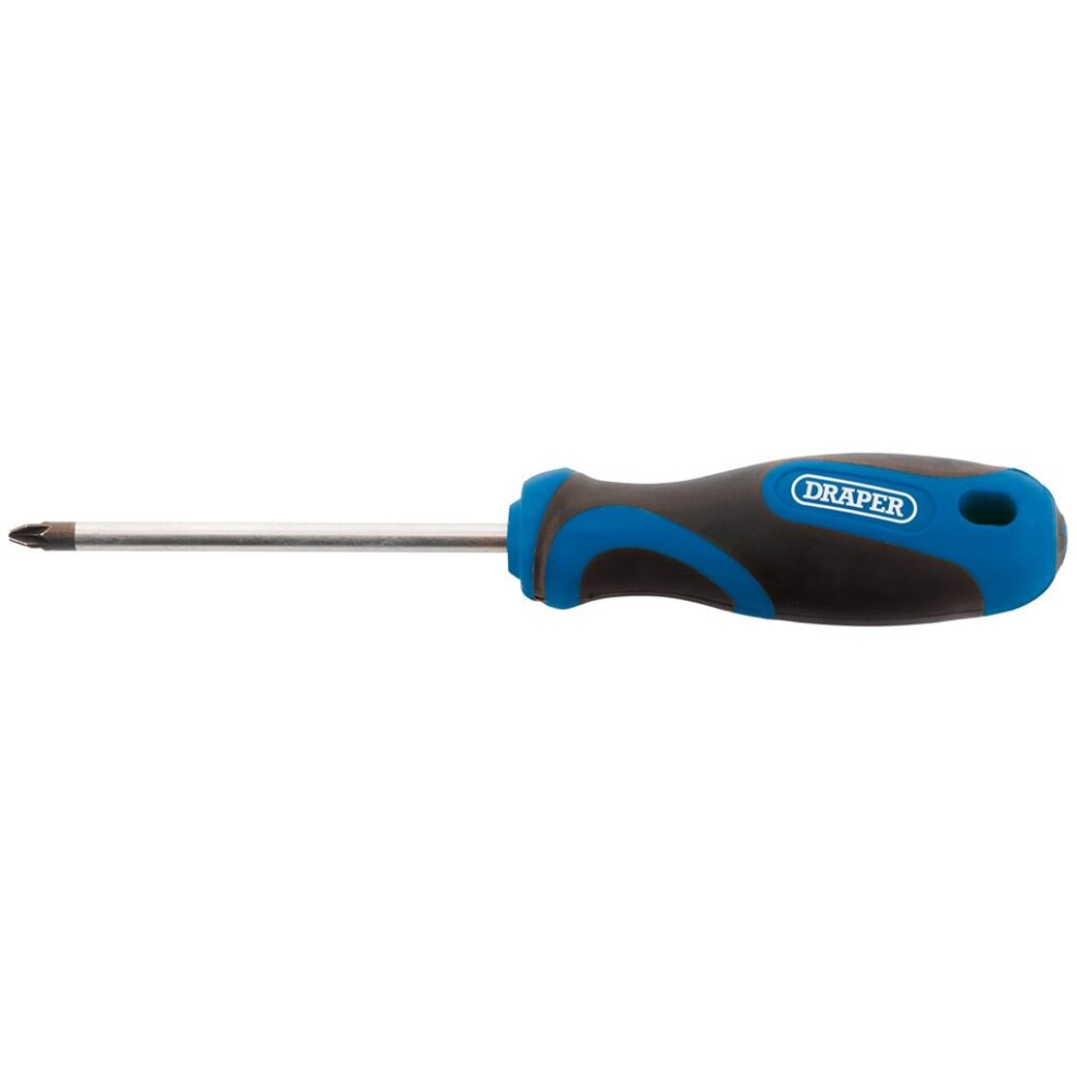 Draper Soft Grip Pz Type Screwdriver, No.2 X 100Mm