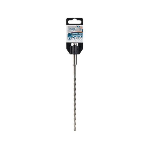 Draper SDS+ Masonry Drill Bit, 6.0 x 210mm