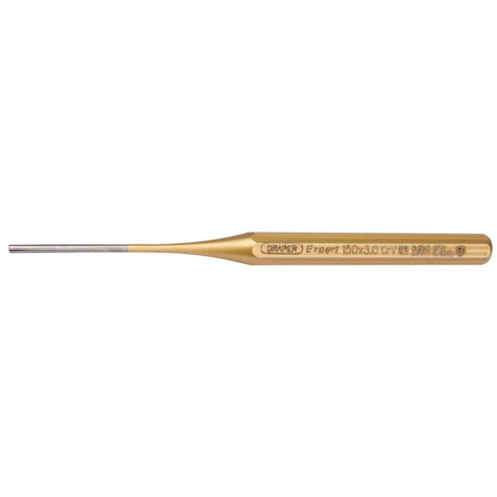 Draper Octagonal Parallel Pin Punch, 3 X 150Mm