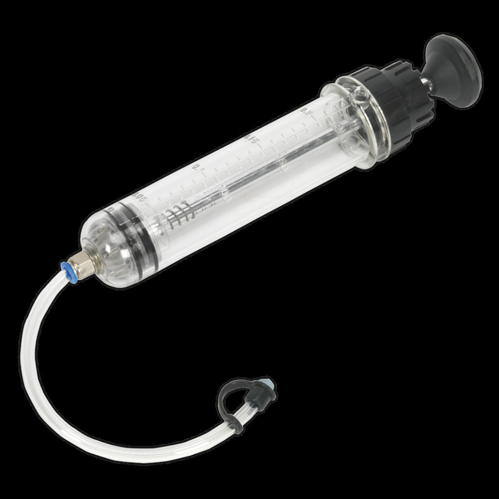 Sealey Oil & Brake Fluid Inspection Syringe 200Ml