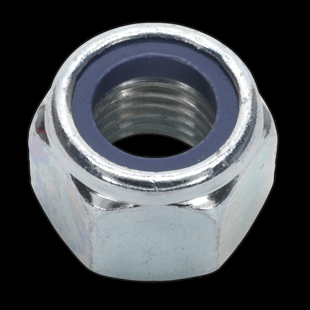 Sealey Nylon Locknut M16 Zinc Pack Of 25