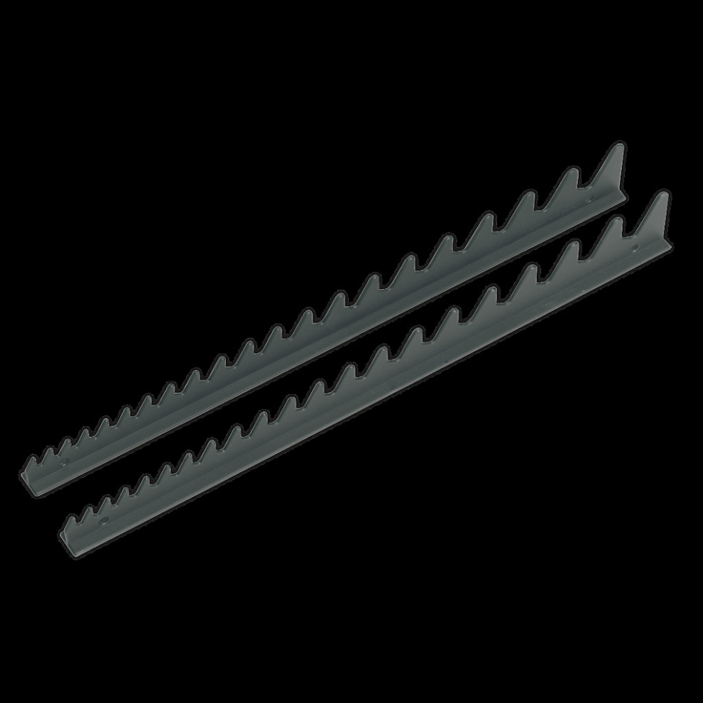 Sealey Sharks Teeth Spanner Rack 2Pc Size 2