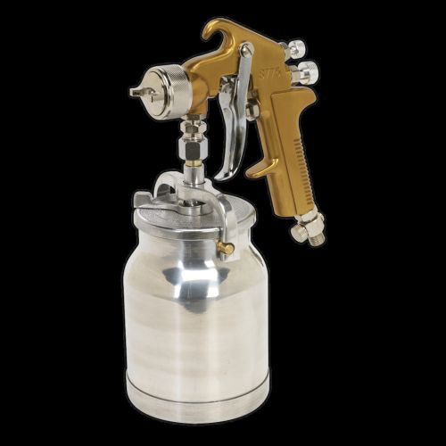 Sealey Spray Gun Suction Feed Siegen Brand - 1.7mm Set-Up