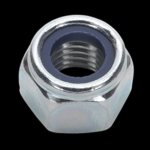 Sealey Nylon Locknut M12 Zinc Pack of 25