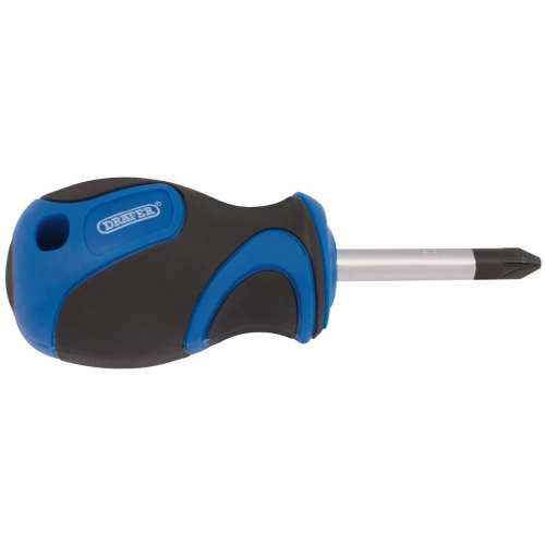 Draper Soft Grip PZ TYPE Screwdriver, No.2 x 38mm
