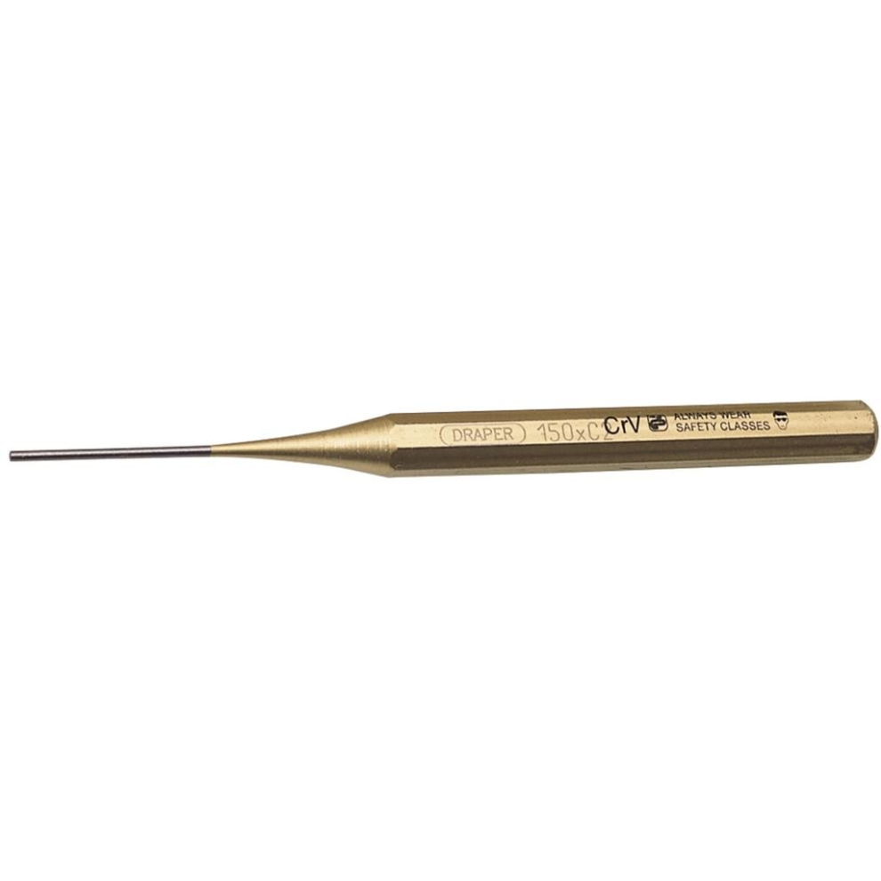Draper Octagonal Parallel Pin Punch, 2 X 150Mm