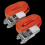Sealey Self-Securing Ratchet Straps 25mm x 4.5m 800kg Breaking Strength - Pair 1