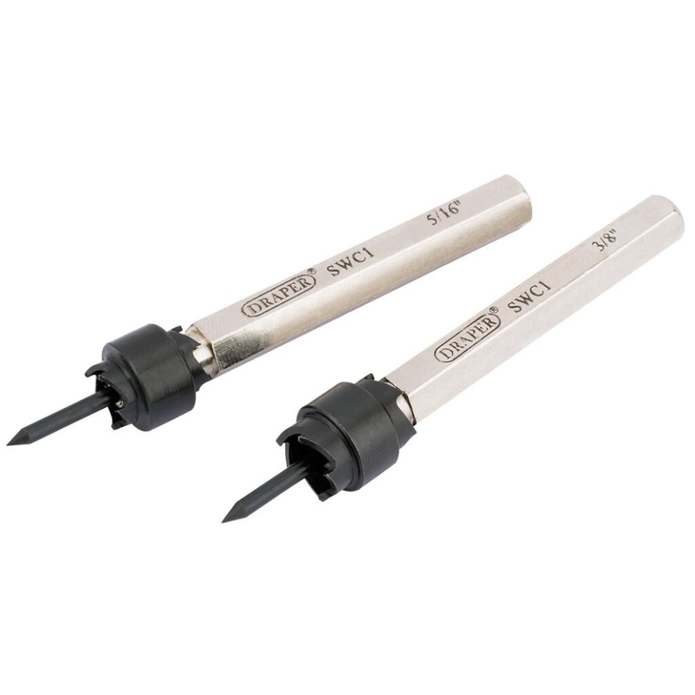 Spot Weld Cutter Set, 3/8"" and 5/16