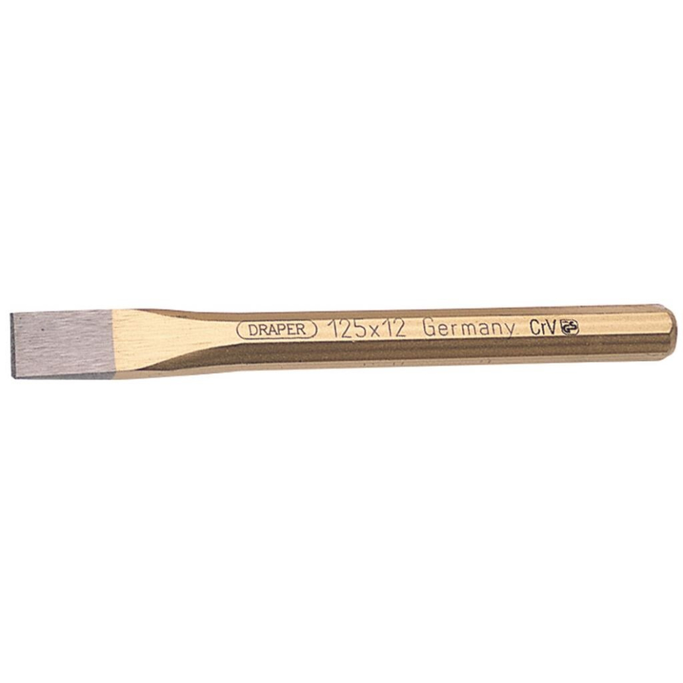 Draper Octagonal Flat Cold Chisel, 12 X 125Mm