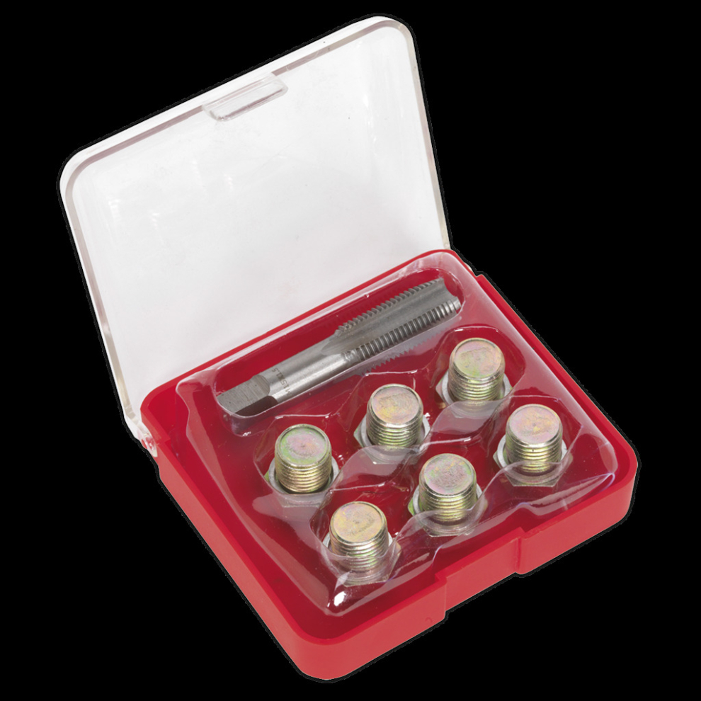 Sealey Oil Drain Plug Thread Repair Set - M15
