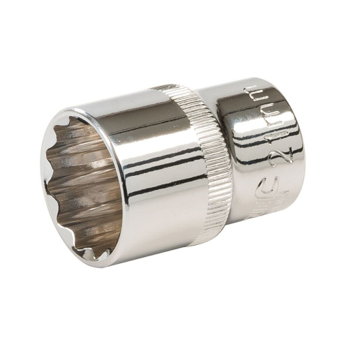 Silverline Silverline Socket 1/2" Drive 12pt Metric - 21mm