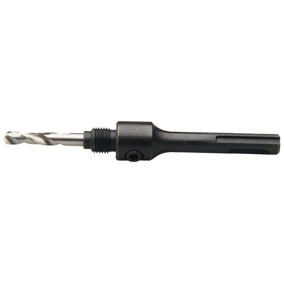Simple Arbor with SDS+ Shank and HSS Pilot Drill for 14 - 30mm Holesaws, 5/16"" Thread