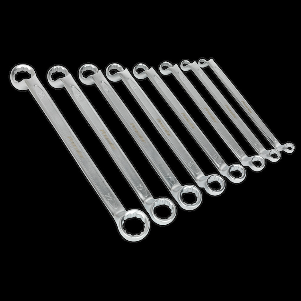 Offset Double End Ring Spanner Set 8Pc Metric 5054511078688