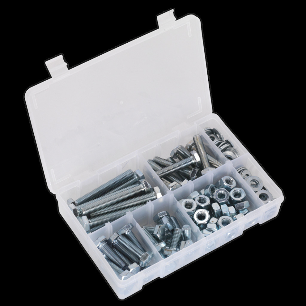 Setscrew, Nut & Washer Assortment 150pc High Tensile M10 Metric
