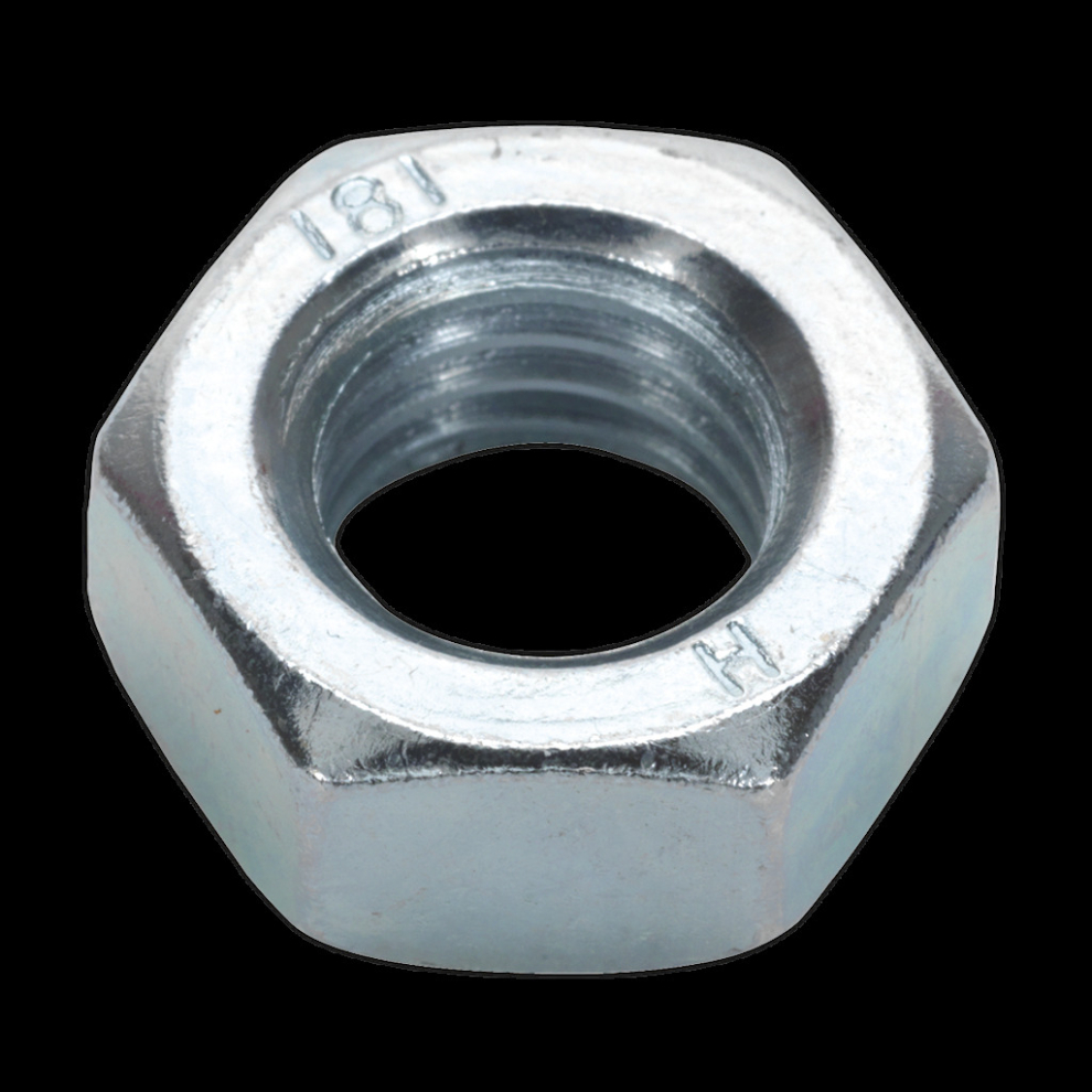 Sealey Steel Nut Din 934 - M14 Zinc Pack Of 25