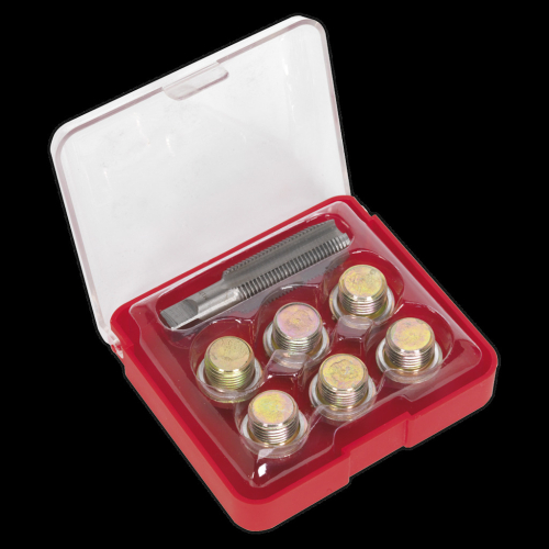 Sealey Oil Drain Plug Thread Repair Set - M17