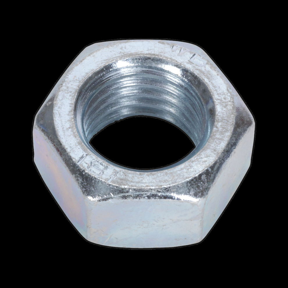 Steel Nut Din 934 - M24 Zinc Pack Of 5 5054511078824