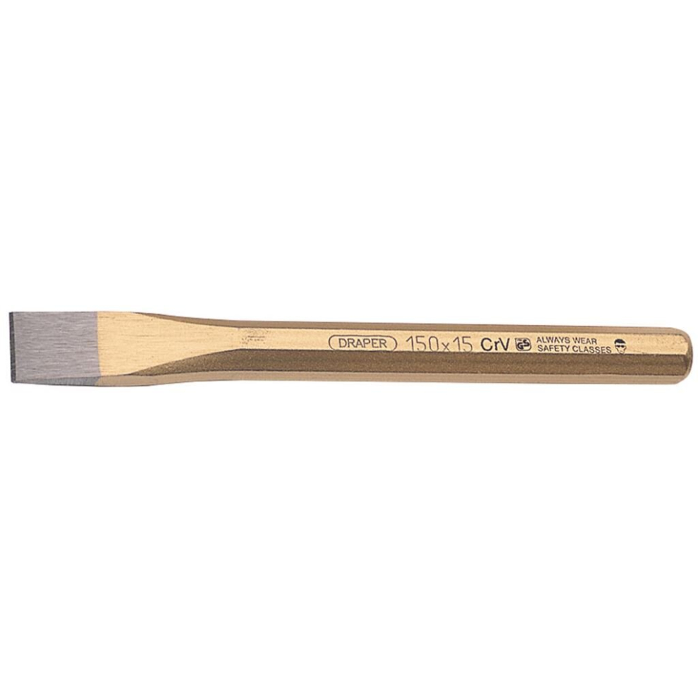 Octagonal Flat Cold Chisel, 15 x 150mm