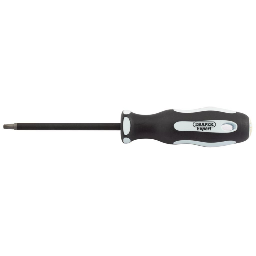 Draper Square Recess Soft Grip Security Screwdriver, S2 x 100mm