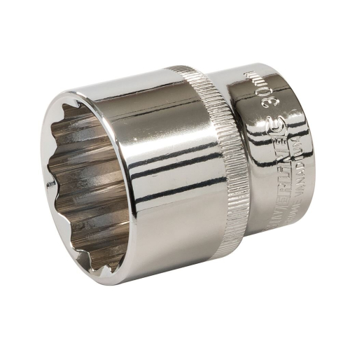 Silverline Silverline Socket 1/2" Drive 12pt Metric - 30mm