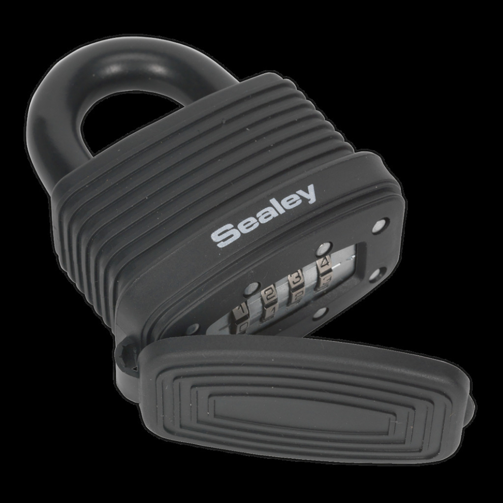 Steel Body Weatherproof Combination Padlock 48mm