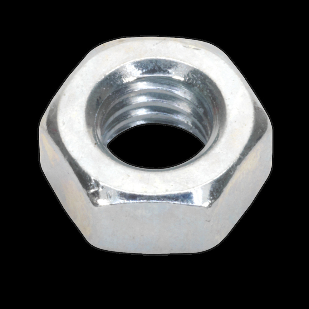 Steel Nut Din 934 - M6 - Pack Of 100 5054511039146