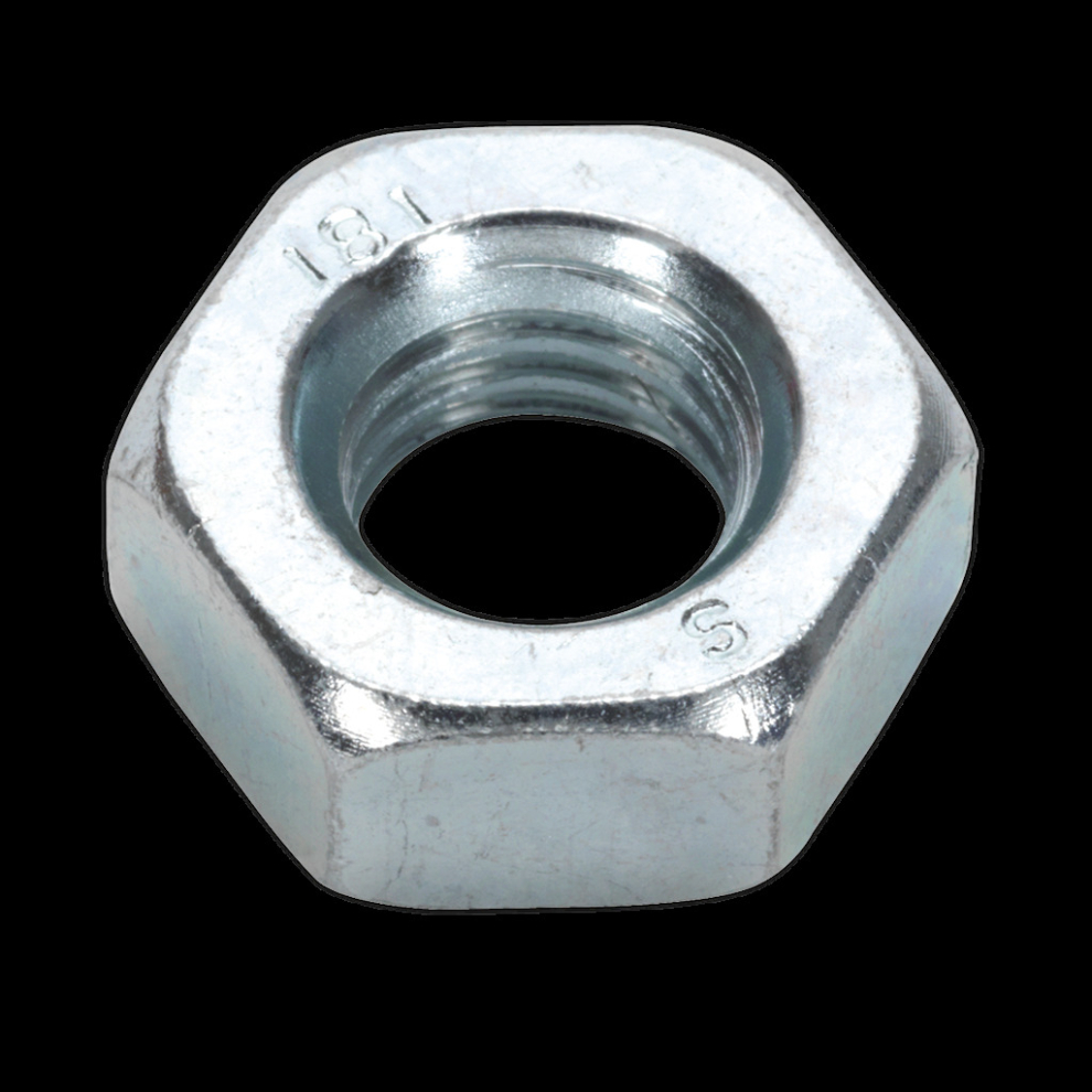 Sealey Steel Nut Din 934 - M10 Zinc Pack Of 100