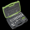 Sealey Socket Set 34pc 3/8"Sq Drive 6pt WallDrive® Metric 1