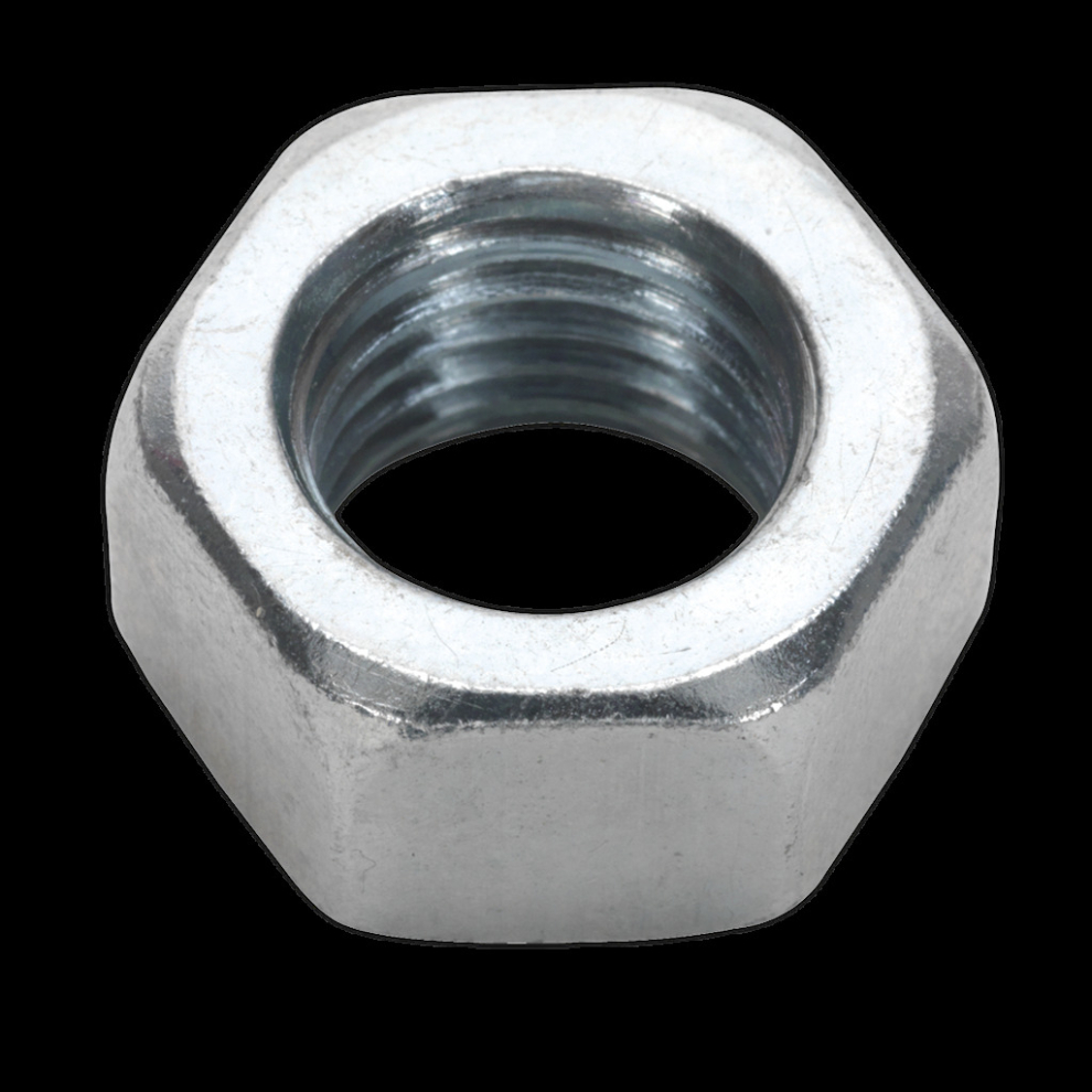 Sealey Steel Nut Din 934 - M16 Zinc Pack Of 25