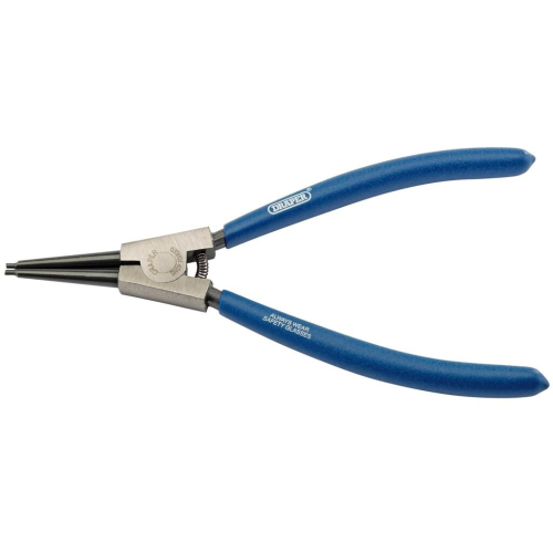 Draper Straight Tip External Circlip Pliers, 210mm