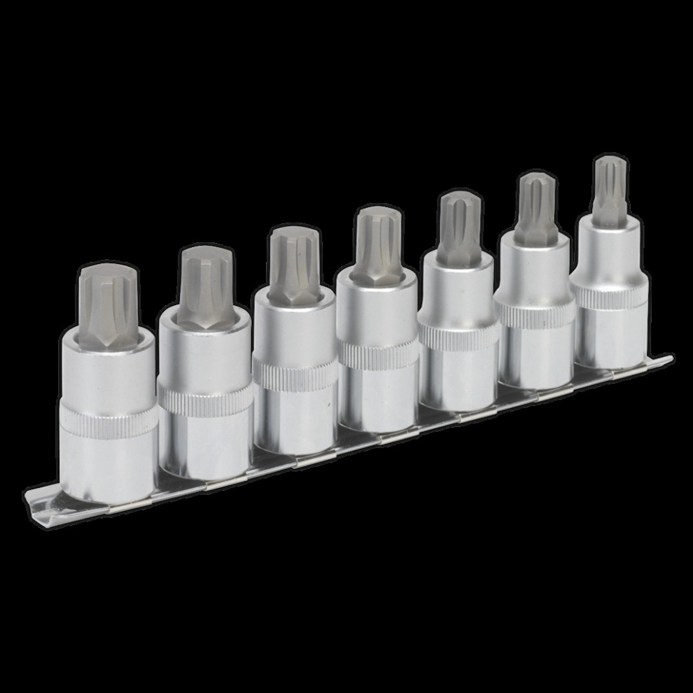 Ribe Socket Bit Set 7pc 1/2"Sq Drive 55mm