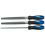 Draper Soft Grip Engineer's File Set, 200mm (3 Piece) 1