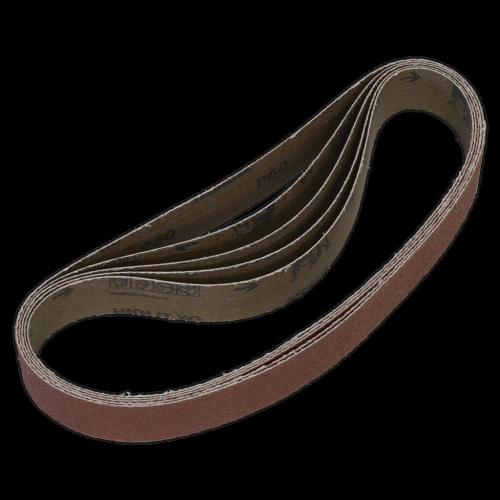 Sealey Sanding Belt 30 x 540mm 60Grit Pack of 5