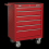 Sealey Rollcab 6 Drawer with Ball-Bearing Slides - Red 1