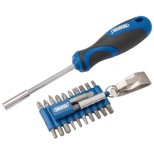 Draper Screwdriver and Bit Set (23 Piece)